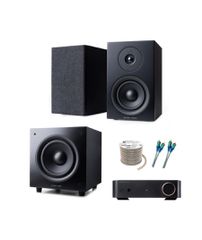 Argon Audio Ολοκληρωμένο Σύστημα Hi-Fi 2.1 Streaming Black