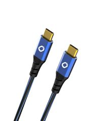 Oehlbach USB Plus CC Καλώδιο USB 3.1 Type C - Type C 1m Blue (Τεμάχιο)-thumb-3
