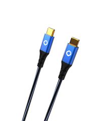 Oehlbach USB Plus CC Καλώδιο USB 3.1 Type C - Type C 1m Blue (Τεμάχιο)