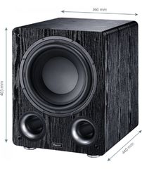 Magnat Alpha RS 12 Ενεργό Subwoofer 12" 120W RMS Μαύρο (Τεμάχιο)-thumb-3