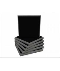 EQ Acoustics Colourpanel 60 Black Ηχοαπορροφητικό Πάνελ Αφρού 60 x 60 x 5cm / 2,16 τ.μ. (6 Τεμάχια)