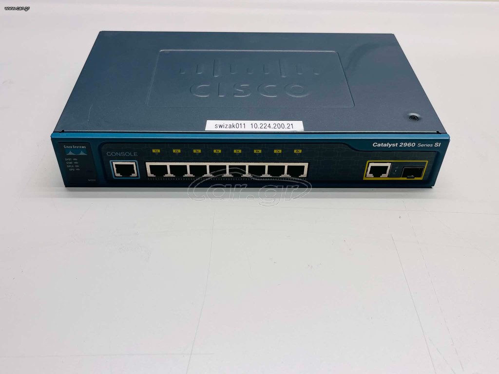 Cisco Catalyst 2960 Series SI – Managed Network Switch 8 Θυρών