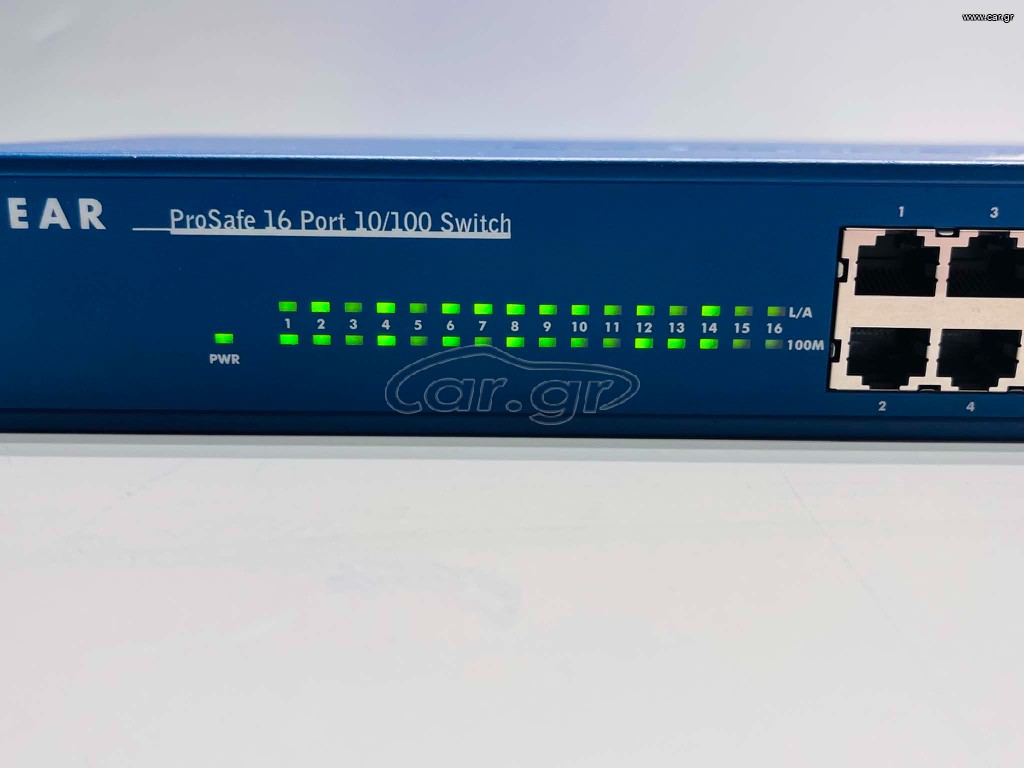 Netgear ProSafe JFS516 – Unmanaged Network Switch 16 Θυρών (10/100)