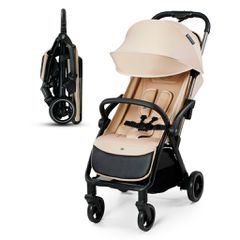 Kinderkraft Αυτόματο Αναδιπλούμενο Καρότσι Apino Dune Beige
