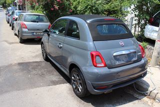 Fiat 500 2022 ΕΛΛΗΝΙΚΟ-CONNECT CABRIO-ΟΘΟΝΗ-ΔΕΡΜΑ-ΖΑΝΤΕΣ-18000 ΧΛΜ ΜΟΝΟ!!!-thumb-4