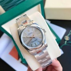 Unisex ρολόι Rolex Oyster Perpetual Beige 36 με αυτόματο μηχανισμό