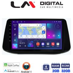 LM Digital - LM ZN4960 GPS Οθόνη OEM Multimedia Αυτοκινήτου για Hyundai i30 2018> (CarPlay/AndroidAuto/BT/GPS/WIFI/GPRS)