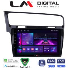 LM Digital - LM ZA4591B GPS Οθόνη OEM Multimedia Αυτοκινήτου για 0 (CarPlay/AndroidAuto/BT/GPS/WIFI/GPRS)