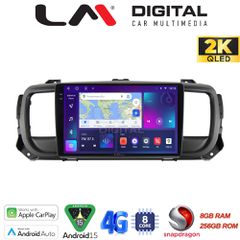 LM Digital - LM ZQ8705 GPS Οθόνη OEM Multimedia Αυτοκινήτου για Citroën SpaceTourer 2016 >Citroën Jumpy 2016 >Peugeot Expert 2016 >Toyota ProAce 2016 >Opel Vivaro 2019 >Fiat Scudo 2022 >Δείτε τί φίσα