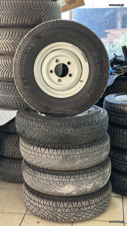 ΓΝΗΣΙΕΣ ΖΑΝΤΕΣ ΑΠΟ LAND ROVER DEFENDER 5X165 ΚΑΡΕ ΣΕ ΑΡΙΣΤΗ ΚΑΤΑΣΤΑΣΗ ΜΕ ΕΛΑΣΤΙΚΑ 7.50X16