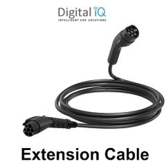 DIQ EV EXC 71611 (EXTENSION CABLE TYPE 2 CB16A03 - 8m - 16A - 11kW - 3 Phase)