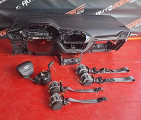 FORD FIESTA 2017-2024 ST-LINE ΜΟΥΡΗ ΚΟΜΠΛΕ - SET ΑΕΡΟΣΑΚΟΙ Α2*-thumb-1