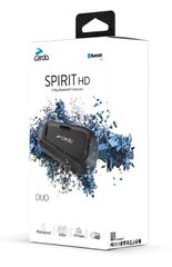 Cardo Spirit HD DUO Διπλή Ενδοεπικοινωνία για Κράνος Μηχανής με Bluetooth