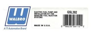 Walbro 255 GSL392 Fuel Pump External Inline-thumb-3