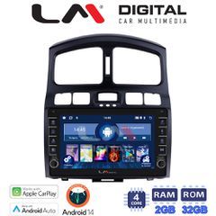 LM Digital - LM ZG4317 GPS Οθόνη OEM Multimedia Αυτοκινήτου για Hyundai Santa Fe 2000 > 2006 (CarPlay/AndroidAuto/BT/GPS/WIFI/GPRS)