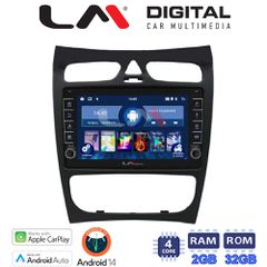 LM Digital - LM ZG4812 GPS Οθόνη OEM Multimedia Αυτοκινήτου για Mercedes CLK (W209) 2000 > 2004 (CarPlay/AndroidAuto/BT/GPS/WIFI/GPRS)
