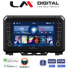 LM Digital - LM ZG4570 GPS Οθόνη OEM Multimedia Αυτοκινήτου για SUZUKI JIMNY 2018> (CarPlay/AndroidAuto/BT/GPS/WIFI/GPRS)