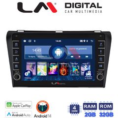 LM Digital - LM ZG4034 GPS Οθόνη OEM Multimedia Αυτοκινήτου για MAZDA 3 2009>2014 (CarPlay/AndroidAuto/BT/GPS/WIFI/GPRS)