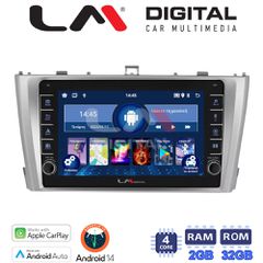 LM Digital - LM ZG4027 GPS Οθόνη OEM Multimedia Αυτοκινήτου για TOYOTA AVENSIS T27 2009 > 2016 (CarPlay/AndroidAuto/BT/GPS/WIFI/GPRS)
