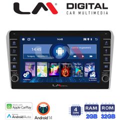 LM Digital - LM ZG4025 GPS Οθόνη OEM Multimedia Αυτοκινήτου για Toyota Avensis 2003>2008 (CarPlay/AndroidAuto/BT/GPS/WIFI/GPRS)