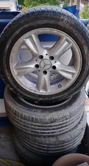 Ζάντες Mercedes γνήσιες αλουμινίου 16”ασύμμετρες CLK C209/W209