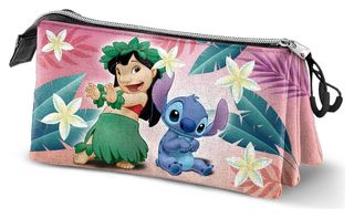 Lilo & Stitch Triple Pencil Case Dance