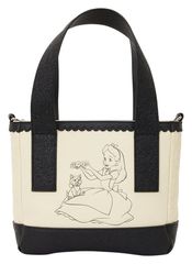 Alice in Wonderland Mini Tote Crossbody Bag