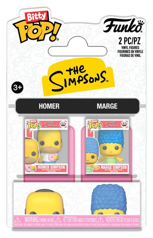 Simpsons Bitty POP! Vinyl Figures 2-Pack H & M 2 cm