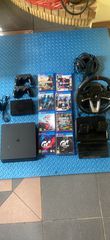Ps4 slim 5TB + Τιμονιέρα+games