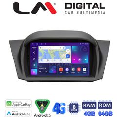 LM Digital - LM Q8152 GPS Οθόνη OEM Multimedia Αυτοκινήτου για Ford Fiesta 2008 > 2010 (CarPlay/AndroidAuto/BT/GPS/WIFI/GPRS)