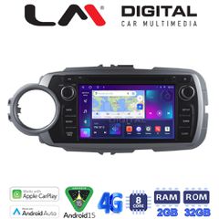 LM Digital - LM E8146 GPS Οθόνη OEM Multimedia Αυτοκινήτου για Toyota Yaris 2012 > 2015 Αν το αυτοκίνητο είναι υβριδικό, παρακαλώ ενημερώστε μας πριν την παραγγελία σας. (CarPlay/AndroidAuto/BT/GPS/WI