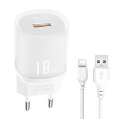 XO L157 (EU) QC3.0 18W CHARGING CHARGER WITH TYPE-C CABLE (NB103)