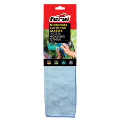 Πετσέτα Καθαρισμού Microfiber Ειδική Για Τζάμια Επαγγελματική 40x40cm Feral