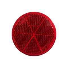 Αντανακλαστικό Αυτοκόλλητο Στρόγγυλο 60mm Proplast Κόκκινο 26101102 1 Τεμάχιο