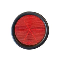 Αντανακλαστικό Βιδωτό Με Βάση Στρόγγυλο 80mm Proplast Κόκκινο 26111202 1 Τεμάχιο