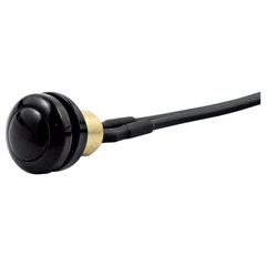 MCS Smooth push button switch. Black