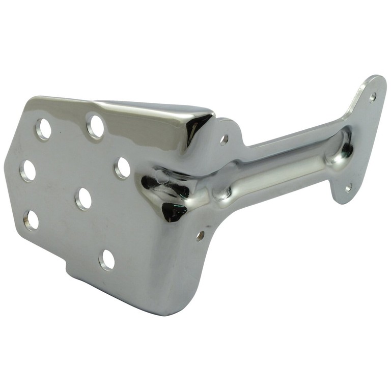 MCS Voltage regulator/rectifier bracket. Chrome