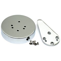 MCS Dust shield & shift lever kit. Chrome