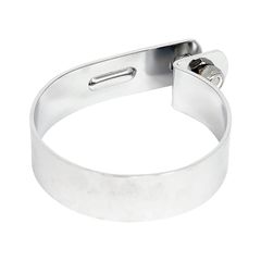 MCS Muffler short P-clamp 3-1/4″. Chrome steel