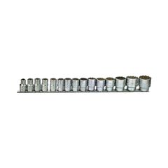 Tengtools Teng Tools, sockets on wrench clip rail. Metric sizes