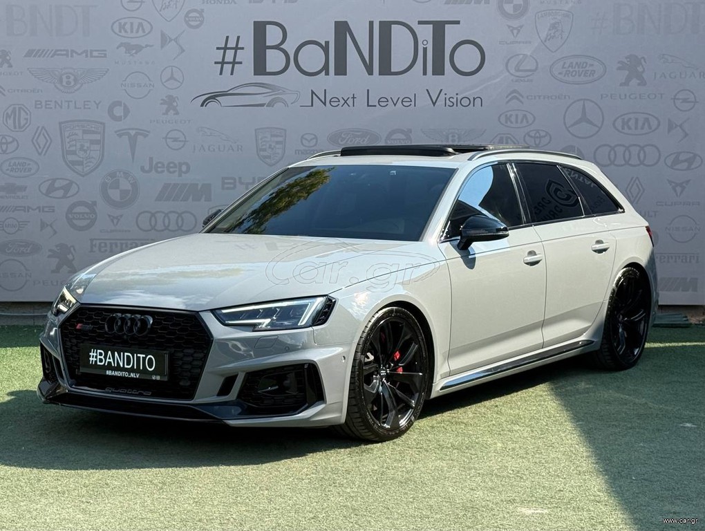 Audi RS4 2018 Ηλιοροφή / Nando Grey / 520hp / Άριστο