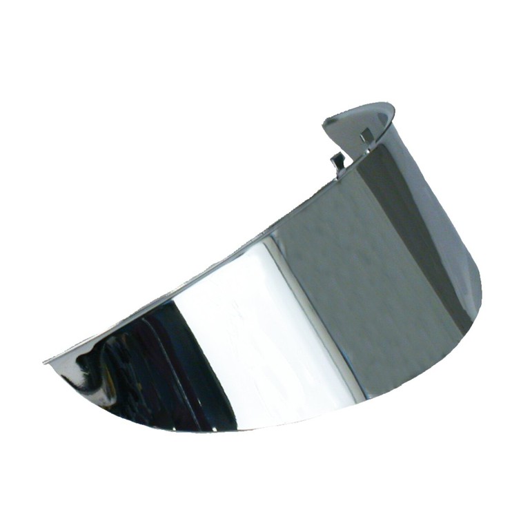 MCS Smooth headlamp visor. 7″. Chrome