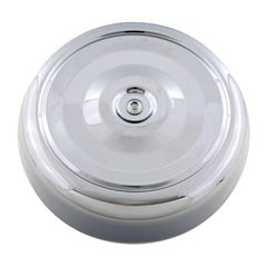 MCS Air cleaner cover, Bobber style. 7″ diameter. Chrome