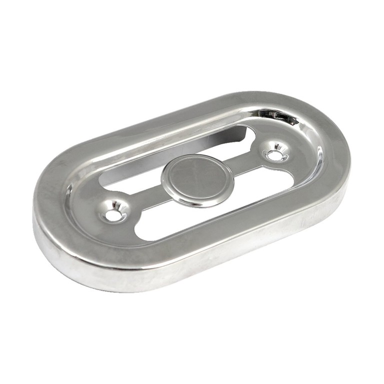 MCS Voltage regulator/rectifier cover. Chrome