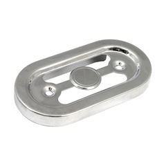 MCS Voltage regulator/rectifier cover. Chrome