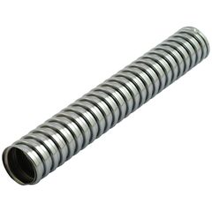 MCS Flexible exhaust header cover. Chrome