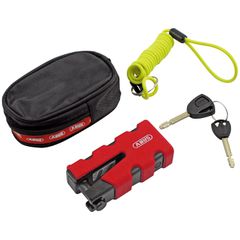 Abus Abus, 77 Granit Sledg ‘Grip style’ disc brake lock. Red