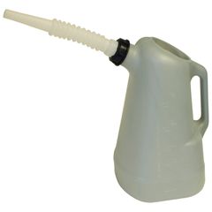 Lisle Lisle, 6 quart oil filler can. White spout