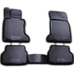ΠΑΤΑΚΙΑ ΣΕ ΣΚΑΦΗ TPE ΛΑΣΤΙΧΟ ΓΙΑ BMW ΣΕΙΡΑ 5 SEDAN 2002-2009 (ΜΑΥΡΟ) - 4 ΤΕΜ.