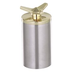Kustom Tech Kustom-Tech, weld-in gas cap. Brass Spinner